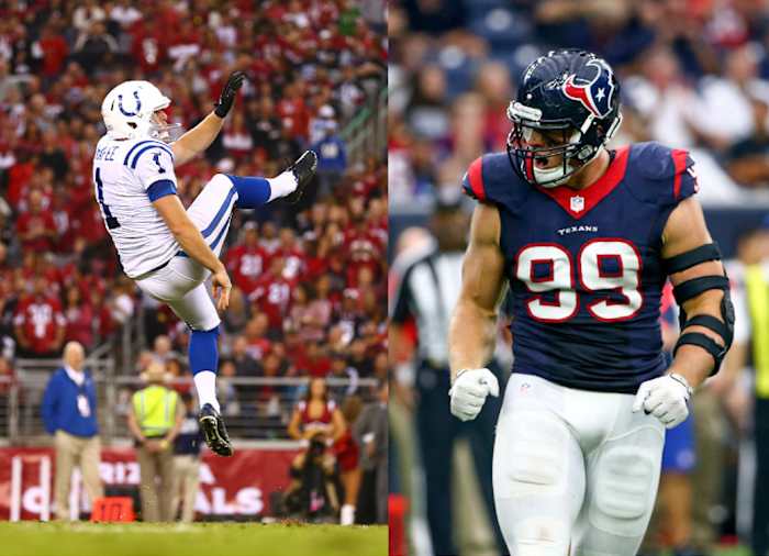 Pat McAfee J.J. Watt